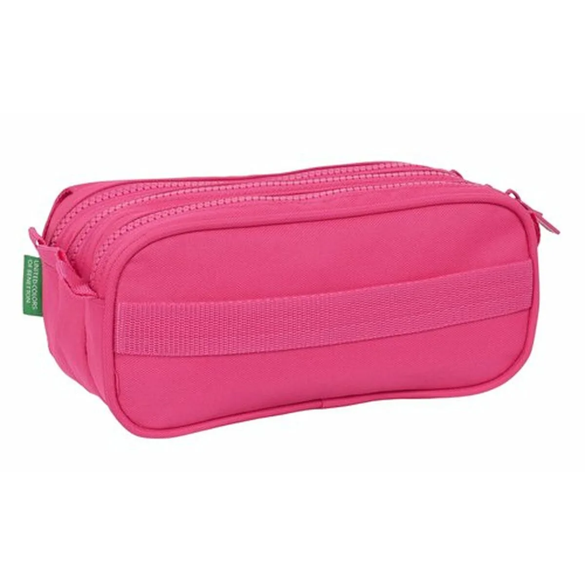 Trousse fourre tout triple benetton raspberry 21 5 x 10 x 8 cm fuchsia s430825864. La qualité Diaytar : un engagement, une promesse, une satisfaction garantie.