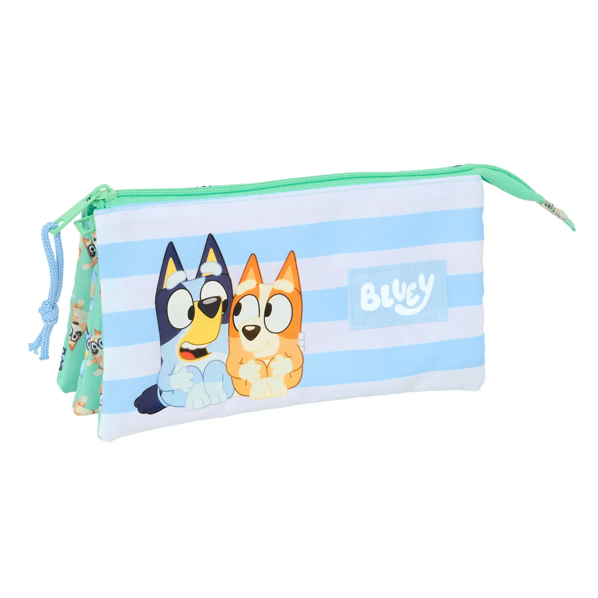 Trousse fourre tout triple bluey sisters vert 22 x 12 x 3 cm s431250180. Bienvenue chez Diaytar - Votre destination shopping pour tous vos besoins du quotidien !