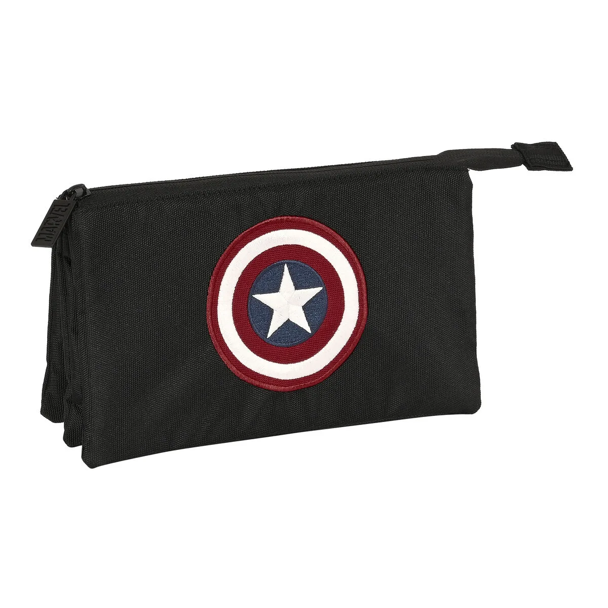 Trousse fourre tout triple capitan america noir 22 x 12 x 3 cm s430733043. Transformez votre intérieur avec les produits déco Diaytar !