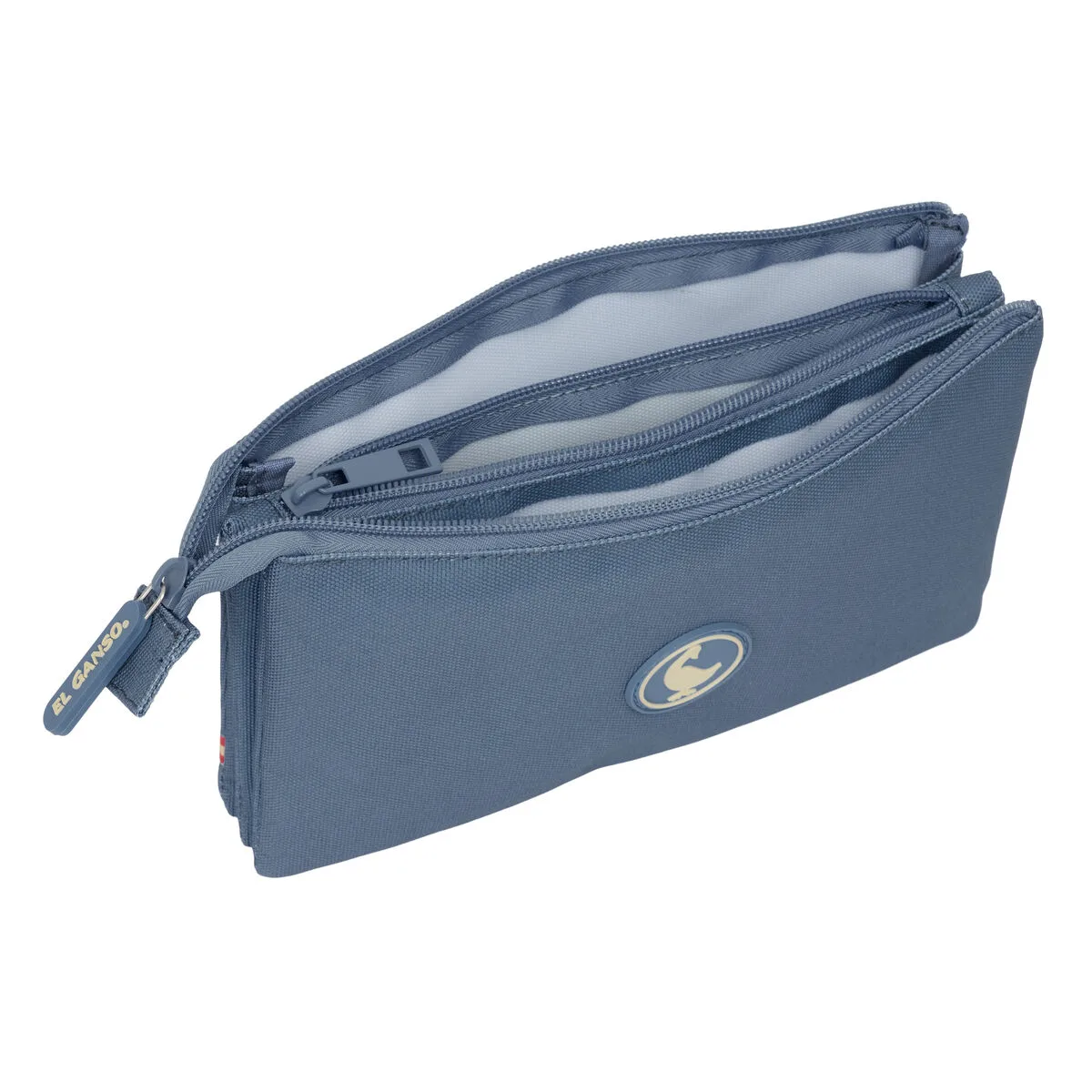 Trousse fourre tout triple el ganso bleu 22 x 12 x 3 cm s431045420. Diaytar est le résultat de milliers d'heures de recherche et développement pour vous offrir une offre généraliste d'exception.
