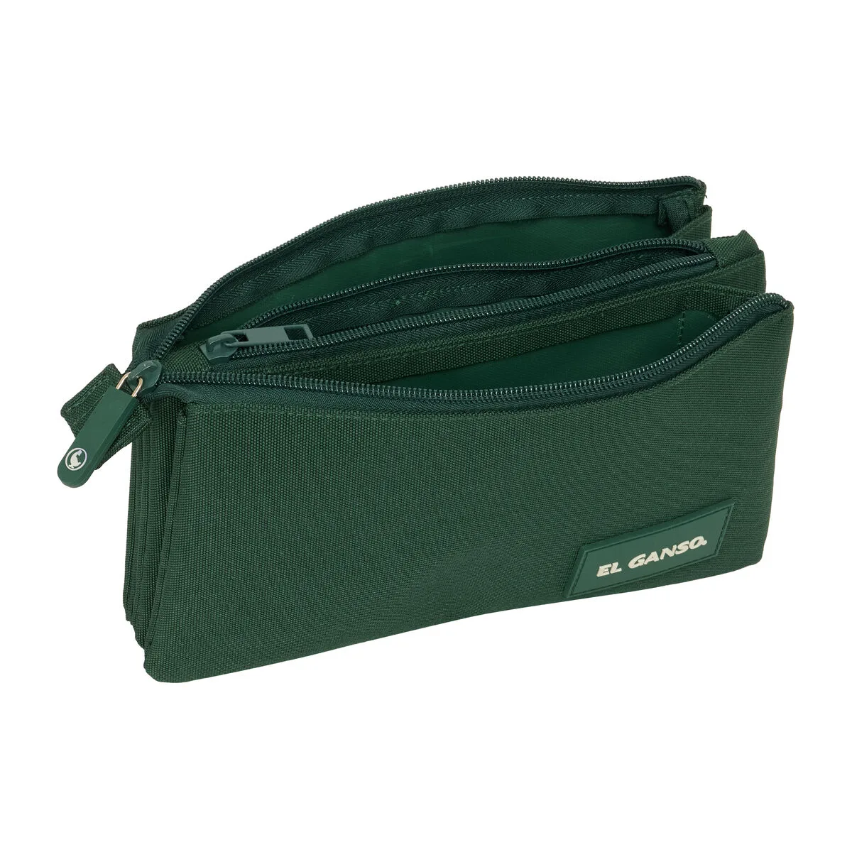 Trousse fourre tout triple el ganso green vert 22 x 12 x 3 cm s431292980. Votre garde-robe mérite le style Diaytar - Découvrez nos nouveautés !