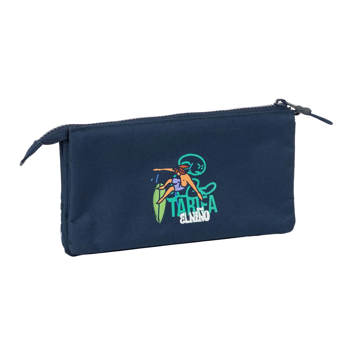 Trousse fourre tout triple el nino kook blue marine 22 x 12 x 3 cm s431226225. Notre mission chez Diaytar : démocratiser l'accès aux produits extraordinaires, sans rogner sur le design ou la qualité.