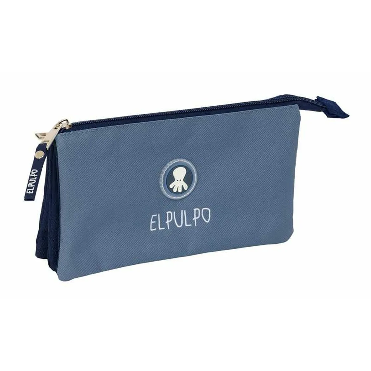 Trousse fourre tout triple el pulpo bleu blue marine 22 x 12 x 3 cm s431289152. Diaytar, c'est votre garantie contre la déception. Des produits testés et approuvés, pour un shopping en toute sérénité.