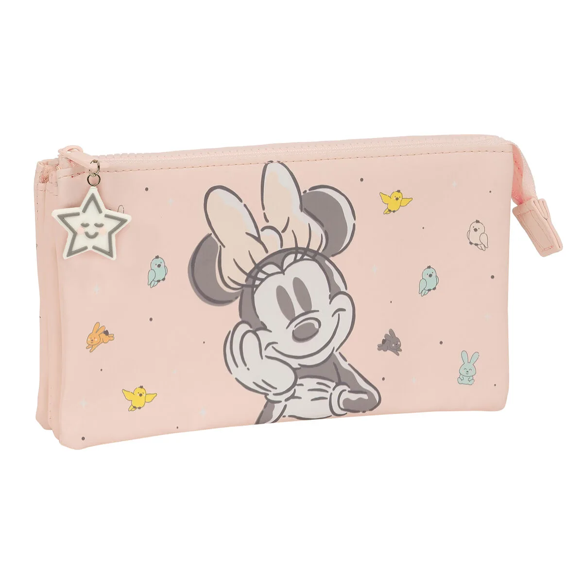 Trousse fourre tout triple minnie mouse baby rose 22 x 12 x 3 cm s431047193. Diaytar ne suit pas les tendances, il les anticipe à travers sa sélection前瞻 de produits électroniques et généraux