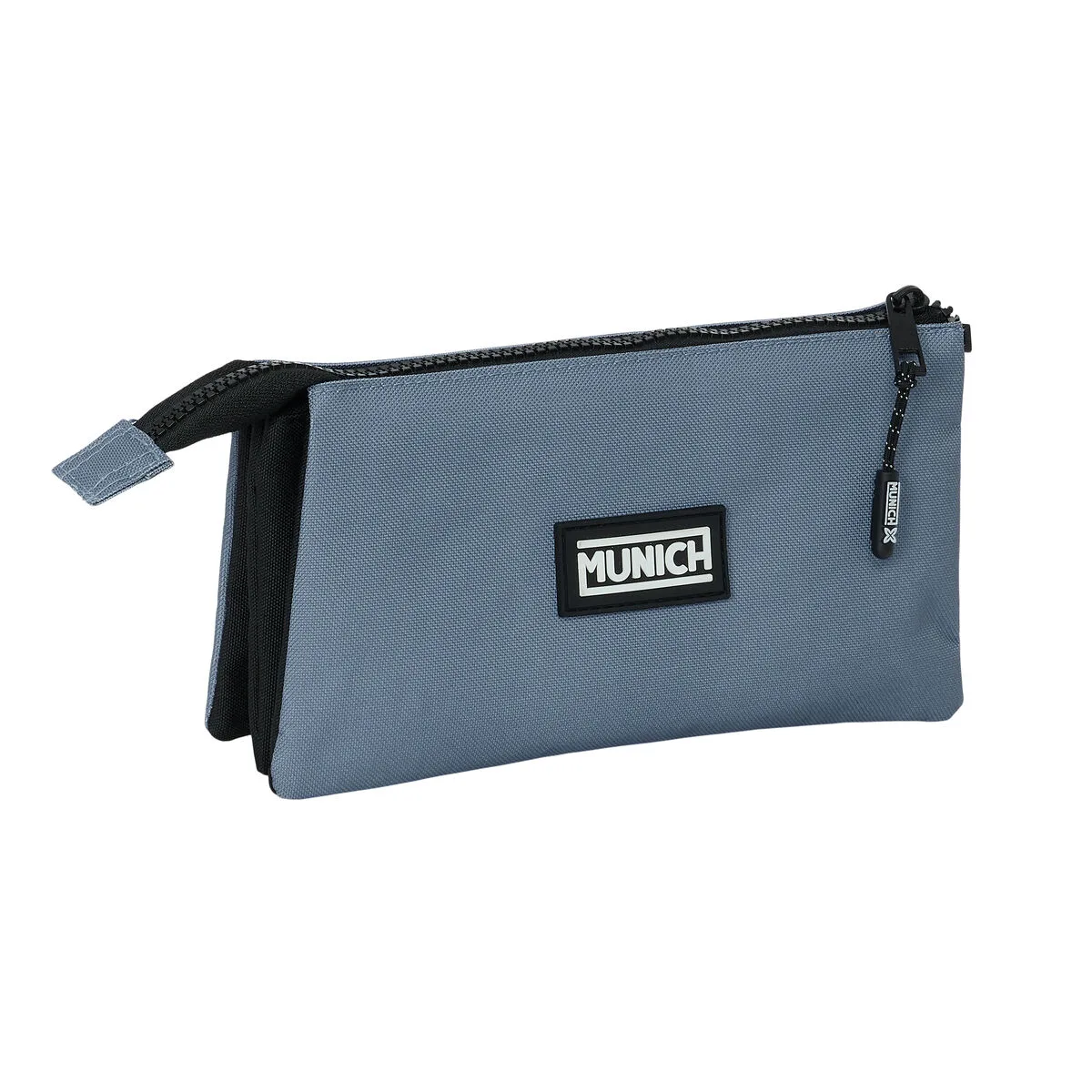 Trousse fourre tout triple munich basic gris 22 x 12 x 3 cm s431091337. Diaytar s'adapte à vos besoins avec une gamme complète et variée.