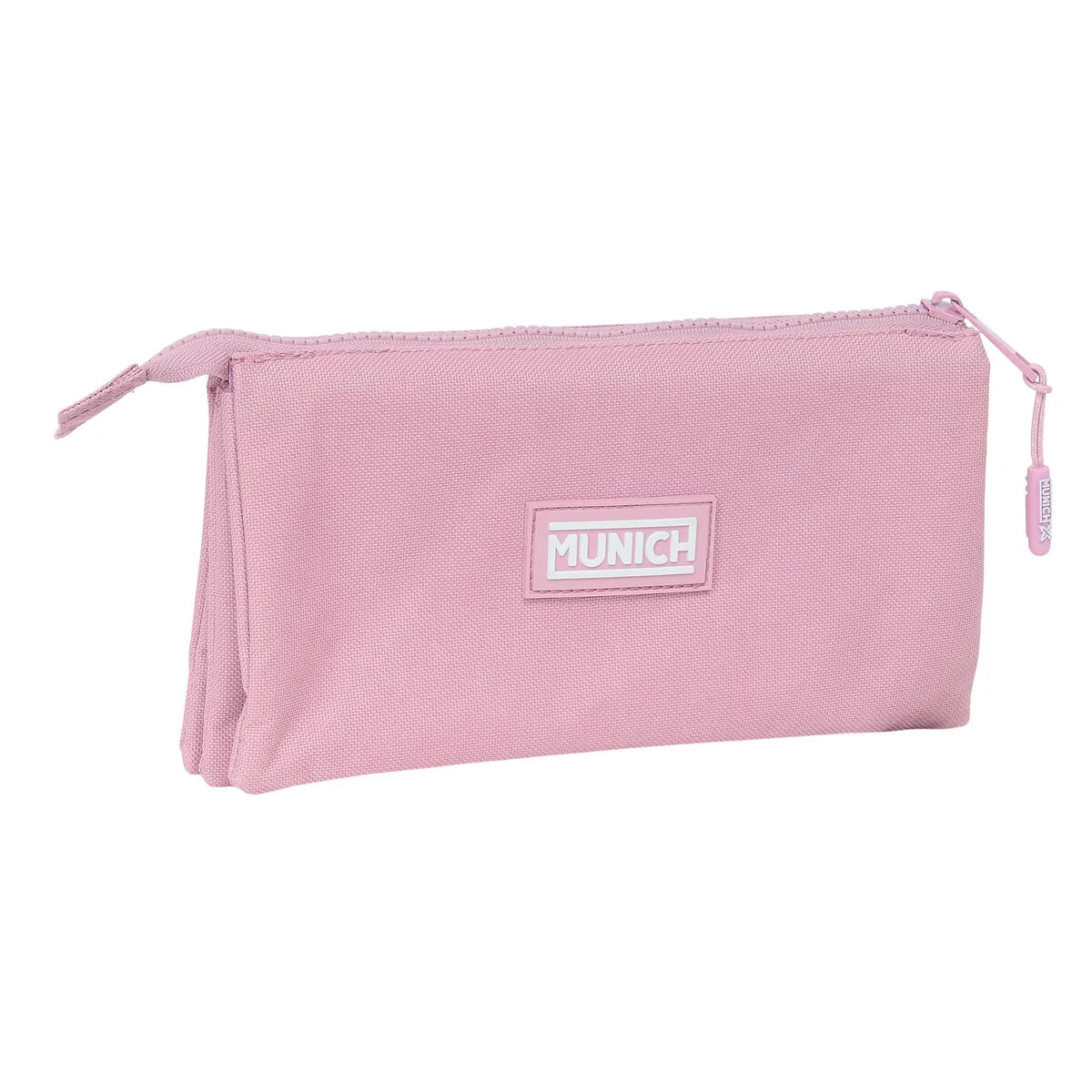 Trousse fourre tout triple munich basic rose 22 x 12 x 3 cm s431092267. Notre équipe chez Diaytar est votre équipe de choc, dévouée à débusquer les produits qui méritent votre attention.