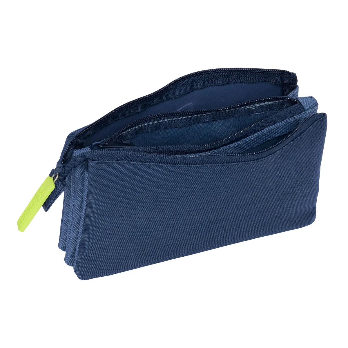 Trousse fourre tout triple munich blue indigo bleu 22 x 12 x 3 cm s431284335. Votre style, votre personnalité, nos produits : bienvenue chez Diaytar !