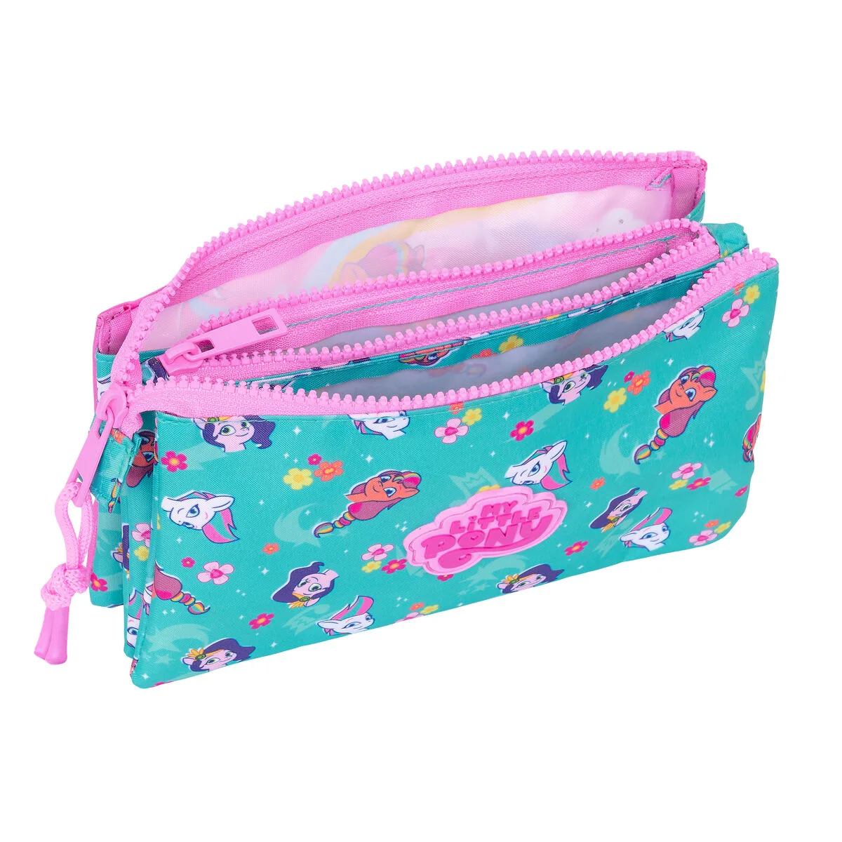 Trousse fourre tout triple my little pony magic rose turquoise 22 x 12 x 3 cm s431060536. Notre algorithme préféré chez Diaytar ? L'humain. Car rien ne remplace le coup de cœur pour un produit exceptionnel.