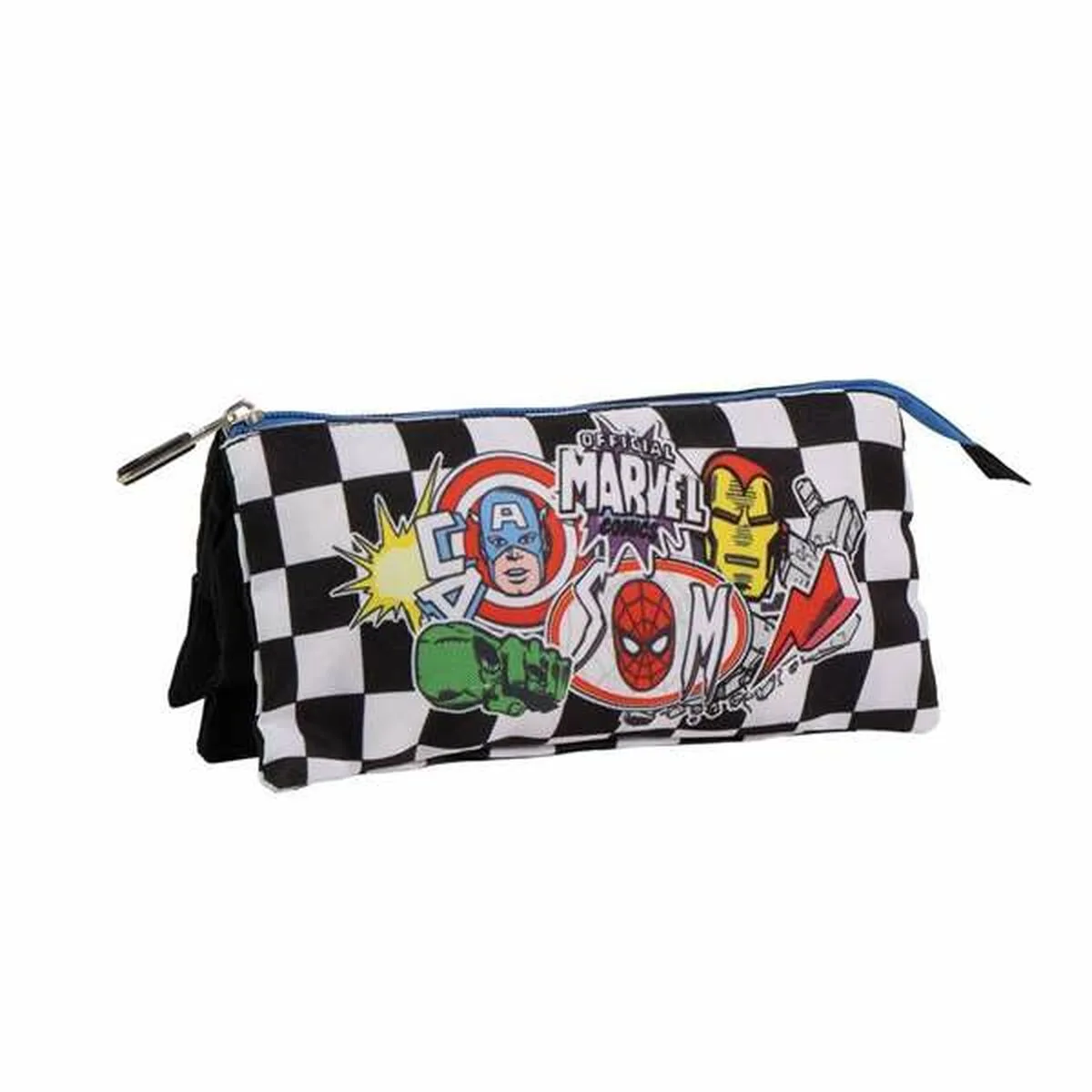 Trousse fourre tout triple the avengers noir 2 2 x 1 1 x 22 5 cm s245508155. Diaytar, c'est la convergence entre votre style unique et notre sélection infinie de produits qui lui correspondent.