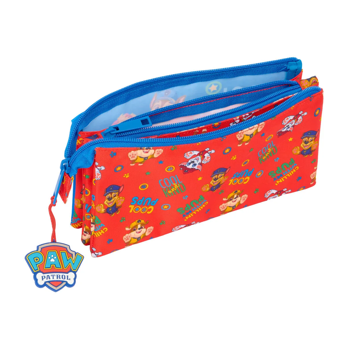 Trousse fourre tout triple the paw patrol cool bleu rouge 22 x 12 x 3 cm s431248889. L'excellence à portée de clic avec la boutique en ligne Diaytar.