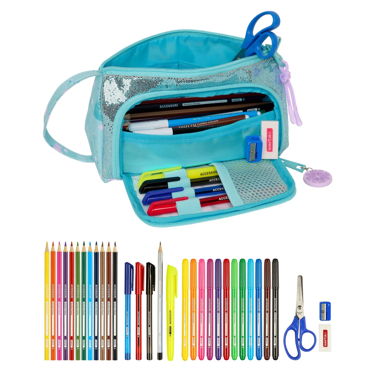 Trousse scolaire avec accessoires frozen hello spring bleu clair 20 x 11 x 8 5 cm 32 pieces s430948355. Diaytar défend une idée forte : le shopping en ligne doit être une aventure qui éveille la curiosité et comble les besoins
