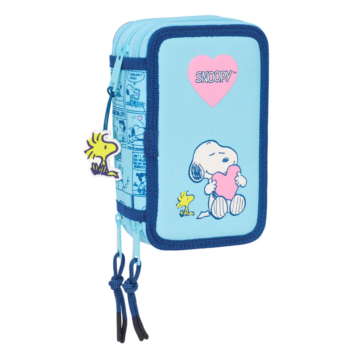 Trousse scolaire avec accessoires snoopy love bleu 12 5 x 19 5 x 5 5 cm 37 pieces s431189742. Diaytar a fait le pari de la transparence : nous vous disons tout sur l'origine et la conception de nos produits.