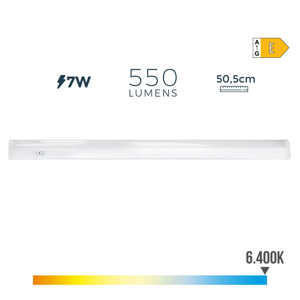 Tube led edm 31685 blanc a e 7 w 600 lm 3 6 x 50 5 x 3 cm 50 5 x 2 2 x 3 5 cm 6500 k 6400 k s791545852. Nous avons conçu Diaytar pour être intuitif, comme vos produits préférés. Simple, efficace, et terriblement séduisant.