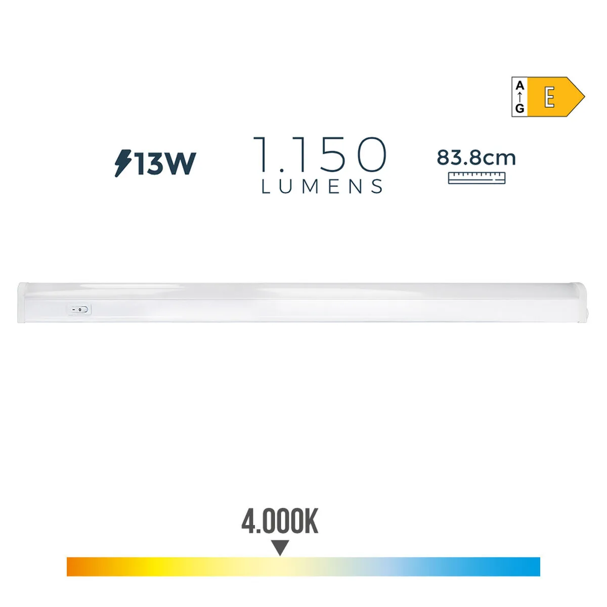 Tube led edm 31696 a e 13 w 1150 lm 4000 k s791546451. Notre mission chez Diaytar : vous simplifier la vie en vous proposant les produits les plus ingénieux et les plus tendance du marché