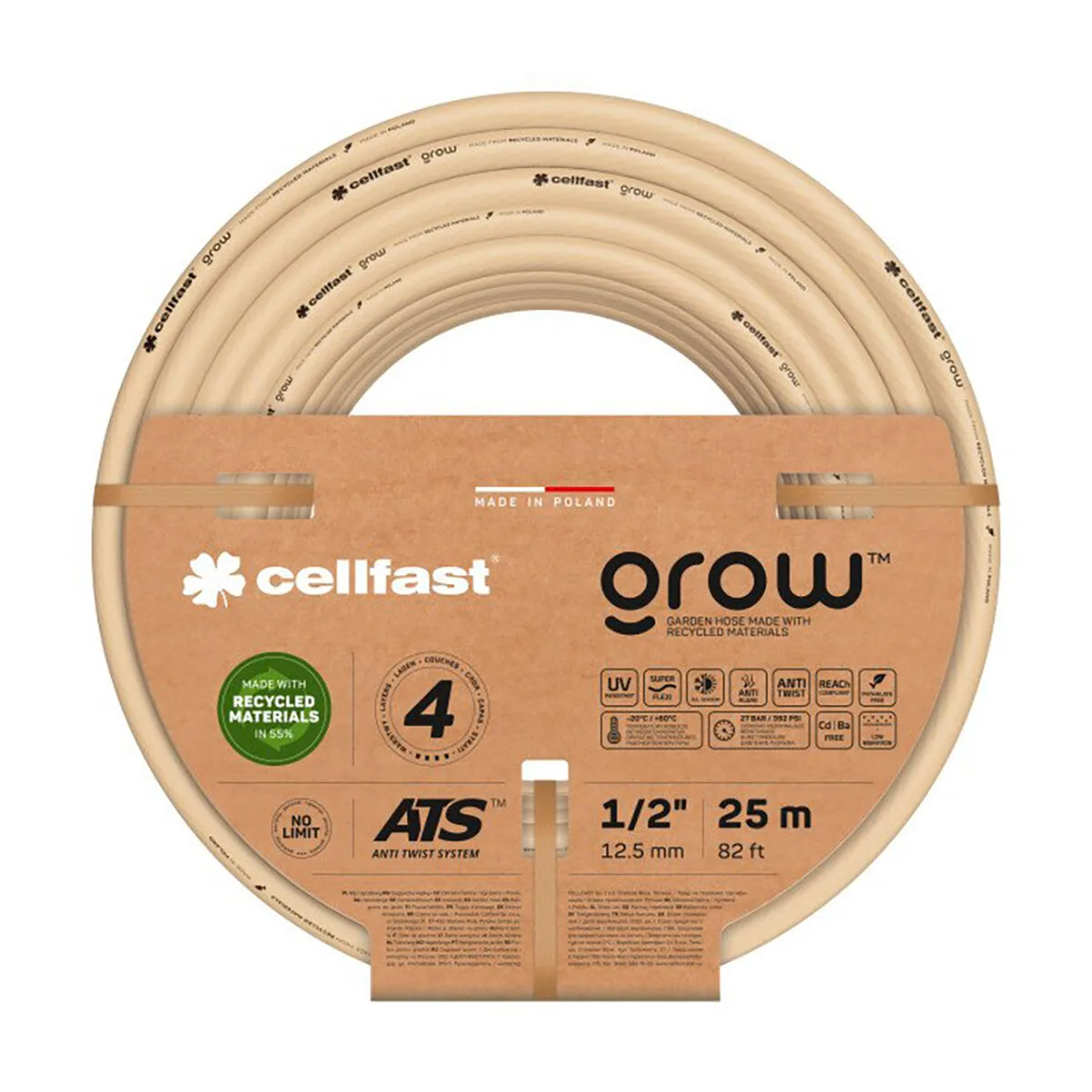 Tuyau d arrosage cellfast grow 25 m 3 4 o 19 mm beige s792670181. Diaytar, c'est le grand ménage de printemps dans vos habitudes shopping : on garde l'essentiel, on jette le superflu.