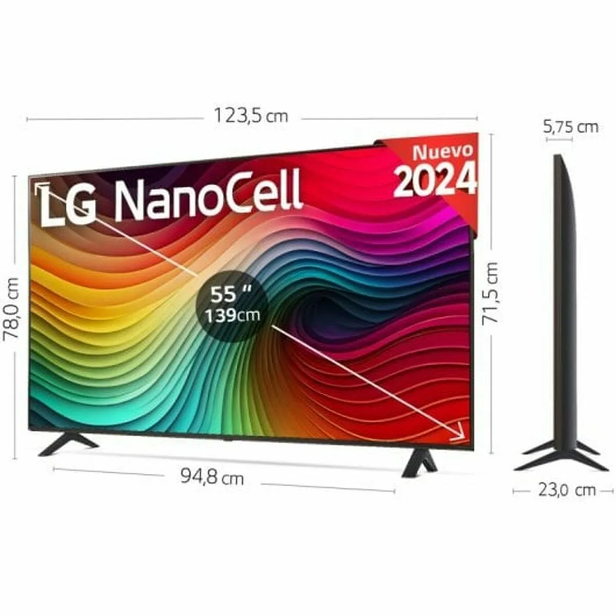 Tv intelligente lg 55nano82t6b aeu 4k ultra hd 55 s5530104512. Diaytar a foi en une idée simple : les meilleurs produits, qu'ils soient électroniques ou généraux, embellissent le quotidien