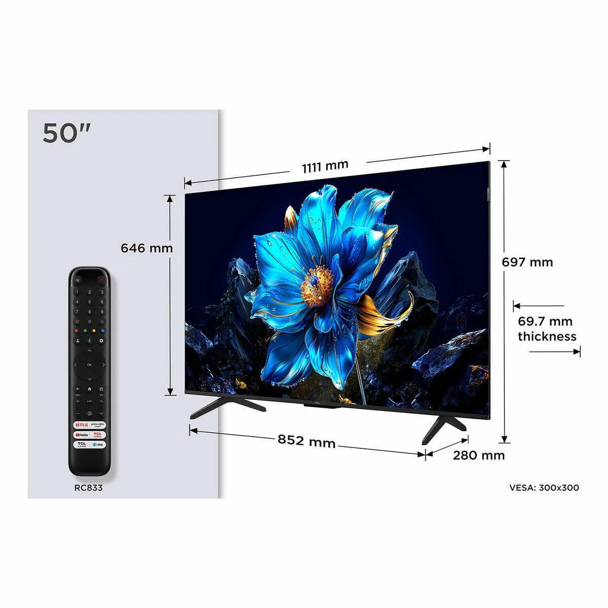 Tv intelligente tcl 50p7k 50 4k ultra hd hdr qled s046437558. Diaytar mise sur la richesse de son catalogue pour s'imposer comme le leader du shopping généraliste en ligne de qualité