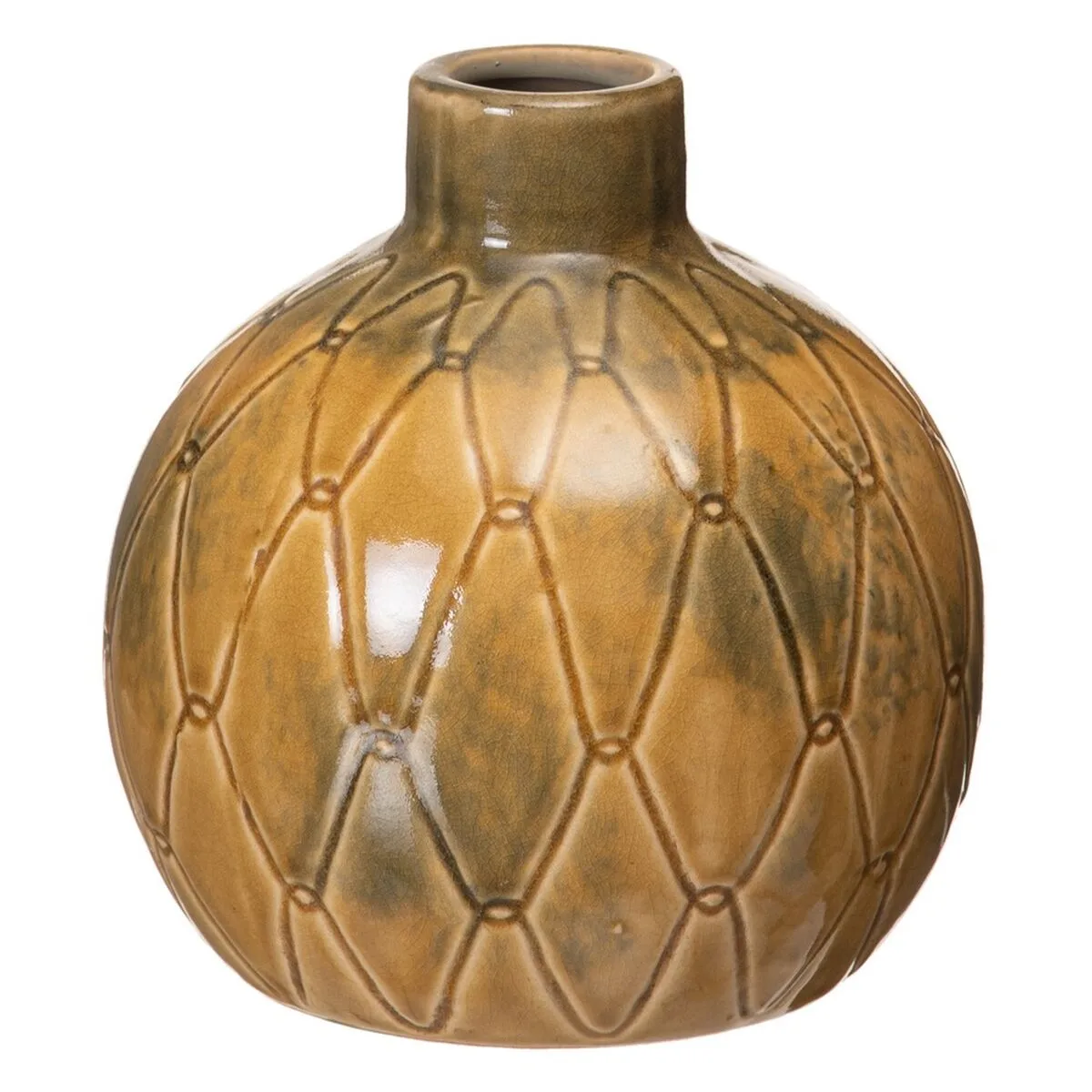 Vase 17 5 x 17 5 x 18 cm ceramique moutarde s880120184. L'ambition de Diaytar : devenir votre boutique en ligne de référence pour tous les produits qui améliorent votre vie