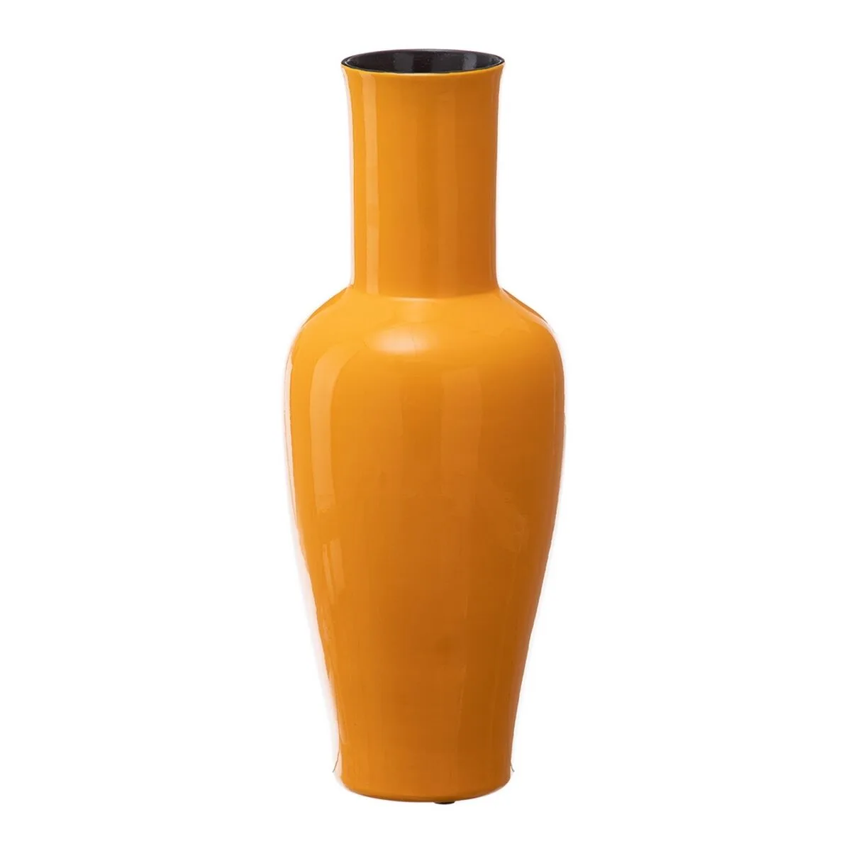 Vase 18 x 18 x 46 5 cm ceramique jaune s880125385. Diaytar Home : Créez l'atmosphère parfaite dans chaque pièce de votre maison.