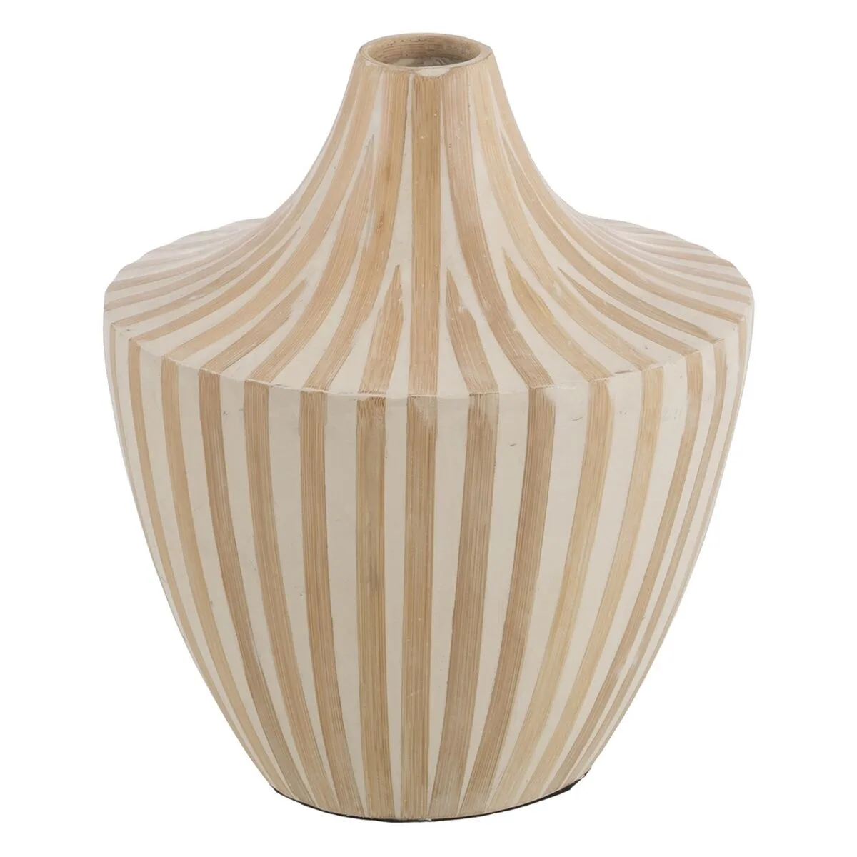 Vase blanc beige bambou 27 x 27 x 31 cm s880462053. Nous sommes fiers de vous présenter Diaytar, une plateforme où l'amour du produit général et tendance est roi