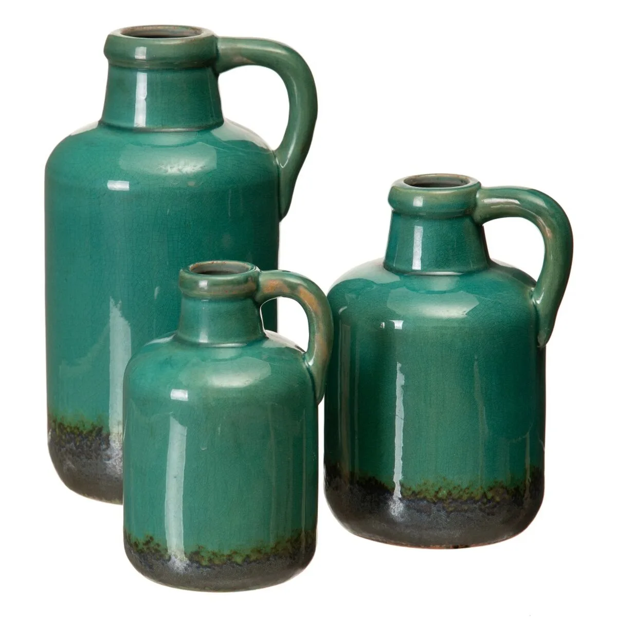 Vase bleu fonce ceramique 12 x 12 x 19 cm s880652469. Diaytar cultive l'art du bien-être à travers ses produits soigneusement choisis.