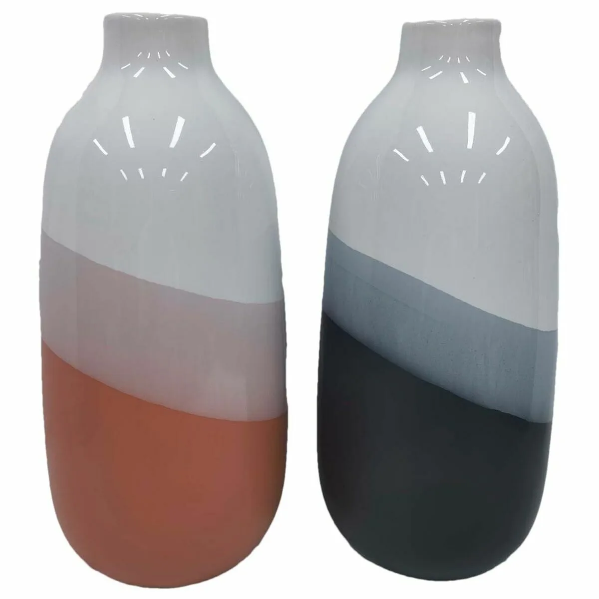 Vase dkd home decor 13 x 13 x 29 cm tricolore dolomite 2 unites s303993610. Découvrez la diversité Diaytar : une infinité de produits pour la maison, le travail, les loisirs, tous dans l'air du temps