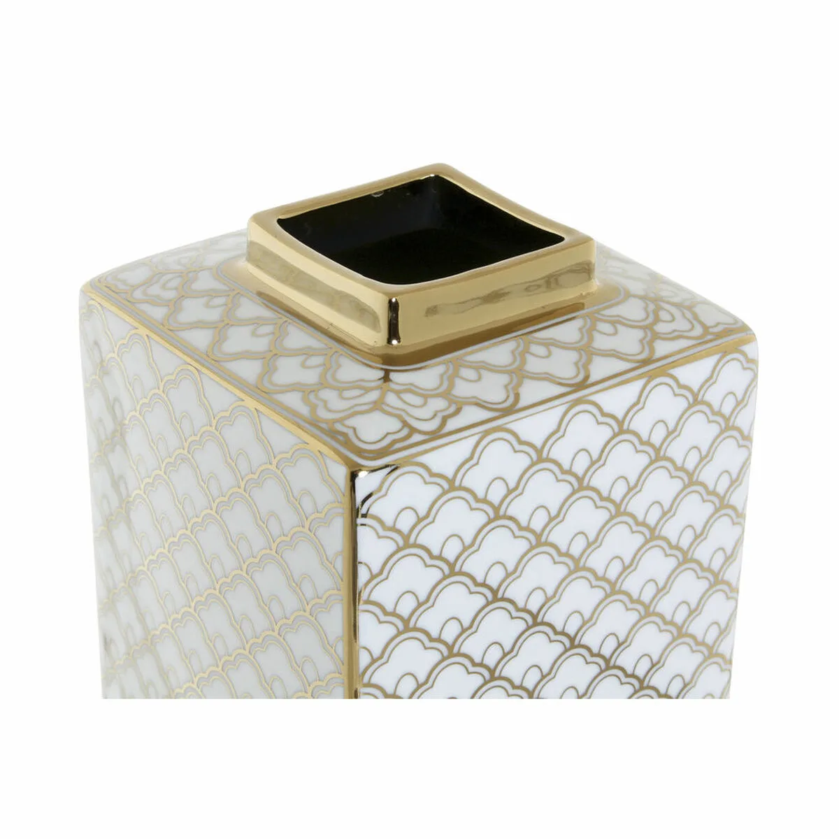 Vase dkd home decor 14 5 x 14 5 x 30 cm porcelaine dore blanc s301525092. Diaytar décomplexe le shopping en ligne : trouvez tout ce dont vous avez besoin et tout ce dont vous rêvez, au même endroit