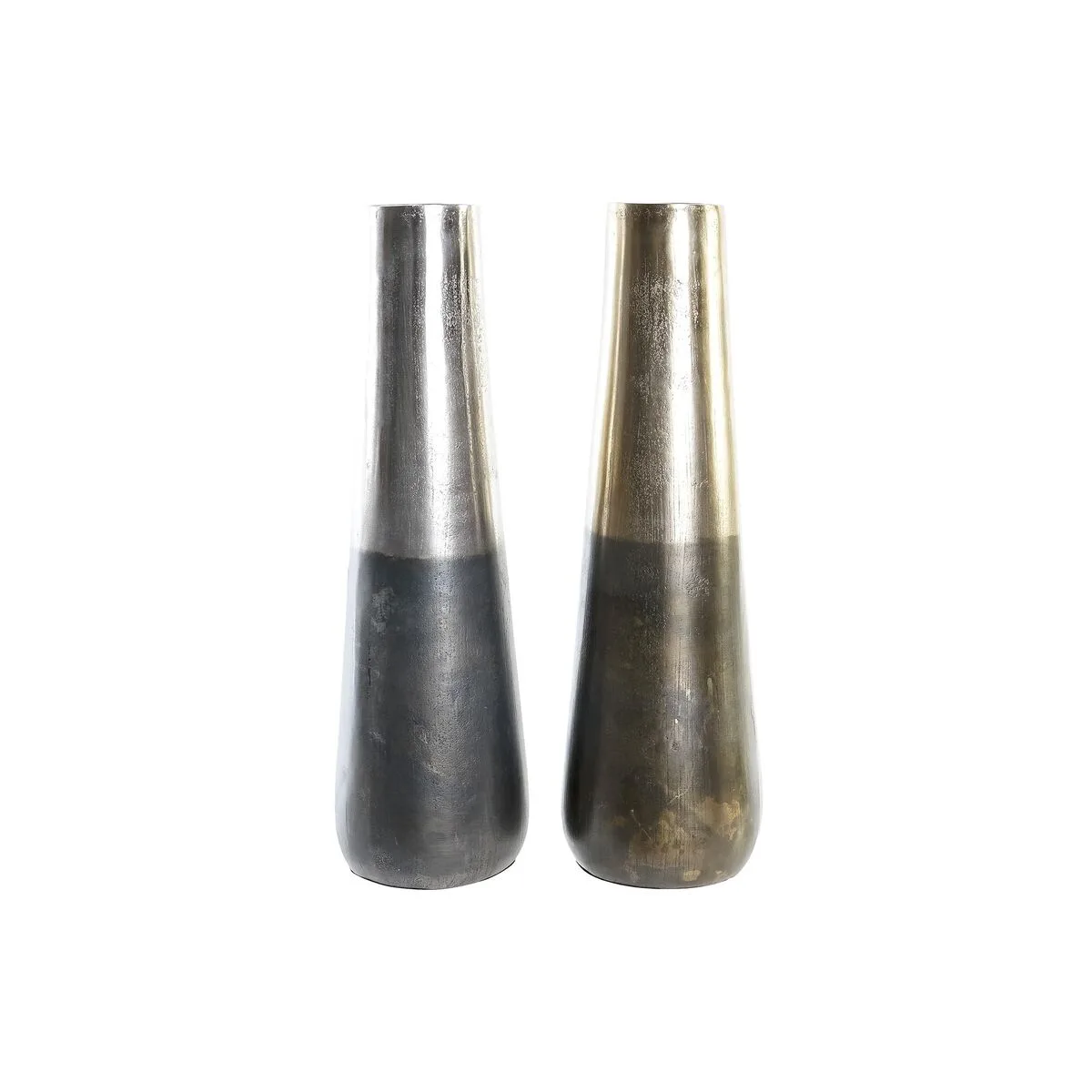 Vase dkd home decor 15 5 x 15 5 x 49 5 cm aluminium moderne 2 unites s303875285. Pour les esprits curieux et exigeants, Diaytar est la source intarissable de produits rares et ingénieux.