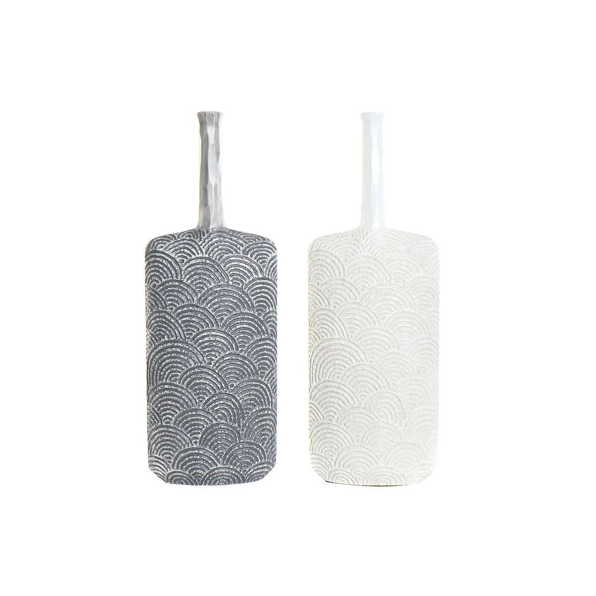 Vase dkd home decor 21 x 11 x 61 cm gris beige resine oriental 2 unites s303184935. Pour les esprits curieux et exigeants, Diaytar est la source intarissable de produits rares et ingénieux.
