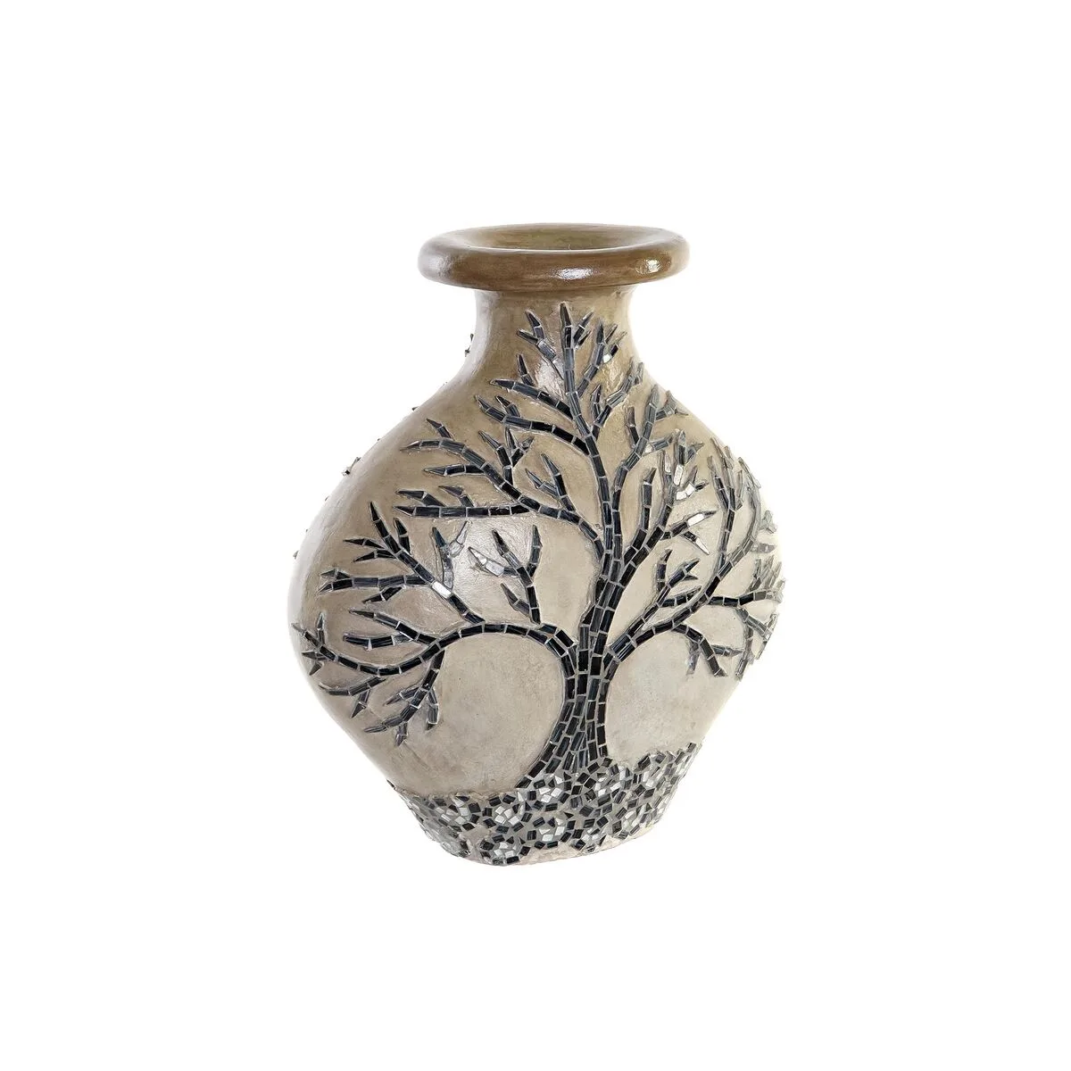 Vase dkd home decor arbre verre noir beige terre cuite 30 x 15 x 33 5 cm s303108396. Transformez votre intérieur avec les produits déco Diaytar !