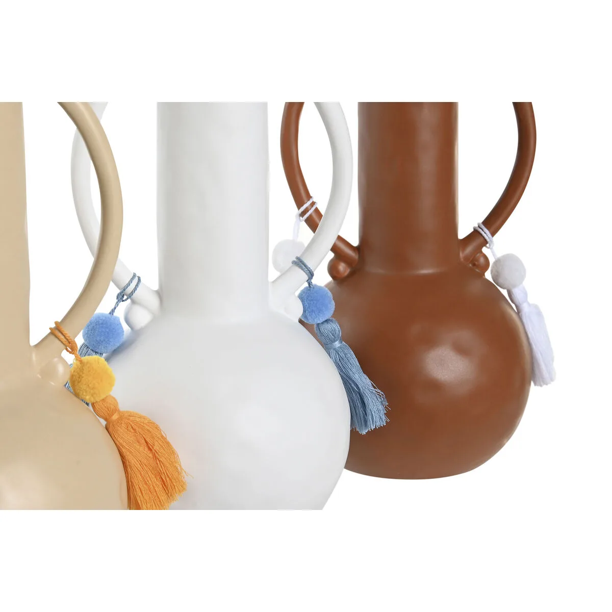 Vase dkd home decor blanc beige terre cuite dolomite frange 14 x 14 x 25 6 cm 3 unites s304357116. Nous avons bâti Diaytar sur la conviction qu'un produit génial n'a pas de prix, mais devrait avoir un prix accessible.