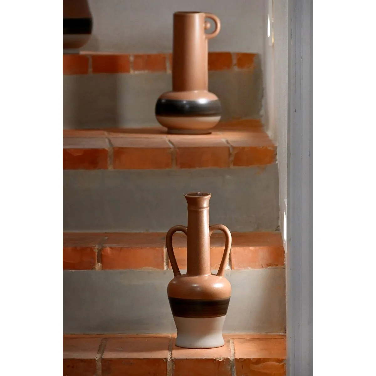 Vase dkd home decor blanc gris terre cuite porcelaine 12 7 x 12 5 x 30 cm 3 unites s304358272. Chez Diaytar, nous fusionnons l'utile à l'agréable avec une gamme complète de produits soigneusement choisis pour leur design et leur fonctionnalité