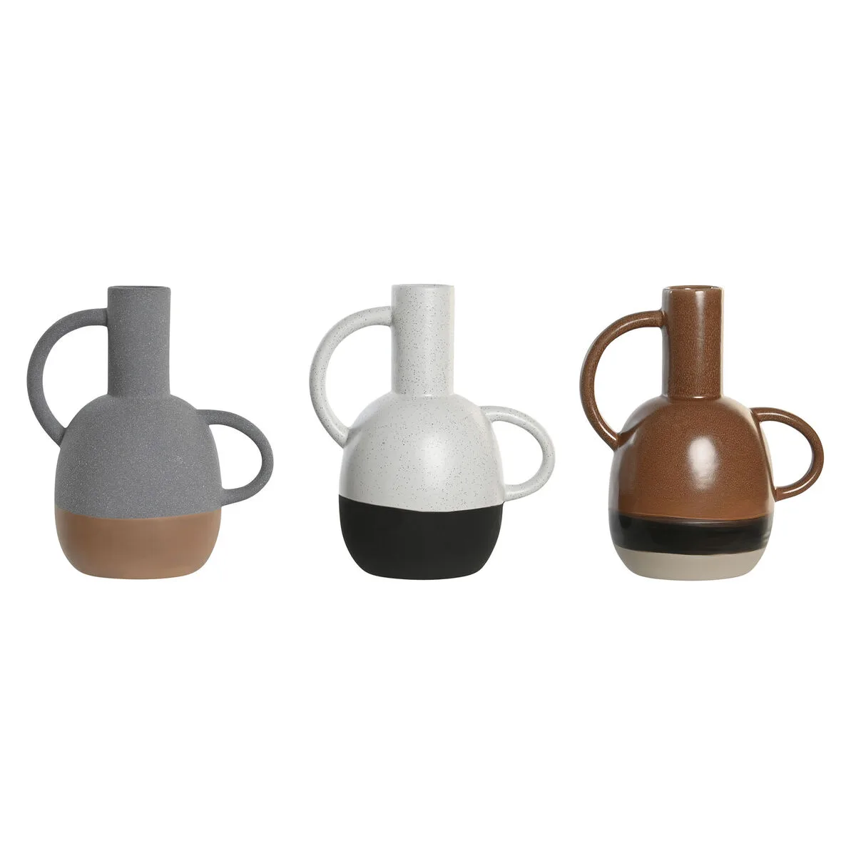 Vase dkd home decor blanc gris terre cuite porcelaine 19 5 x 12 x 22 6 cm 3 unites s304358572. Diaytar a été pensé pour les multitâches, les exigeants, les pressés, les rêveurs... En somme, pour vous.