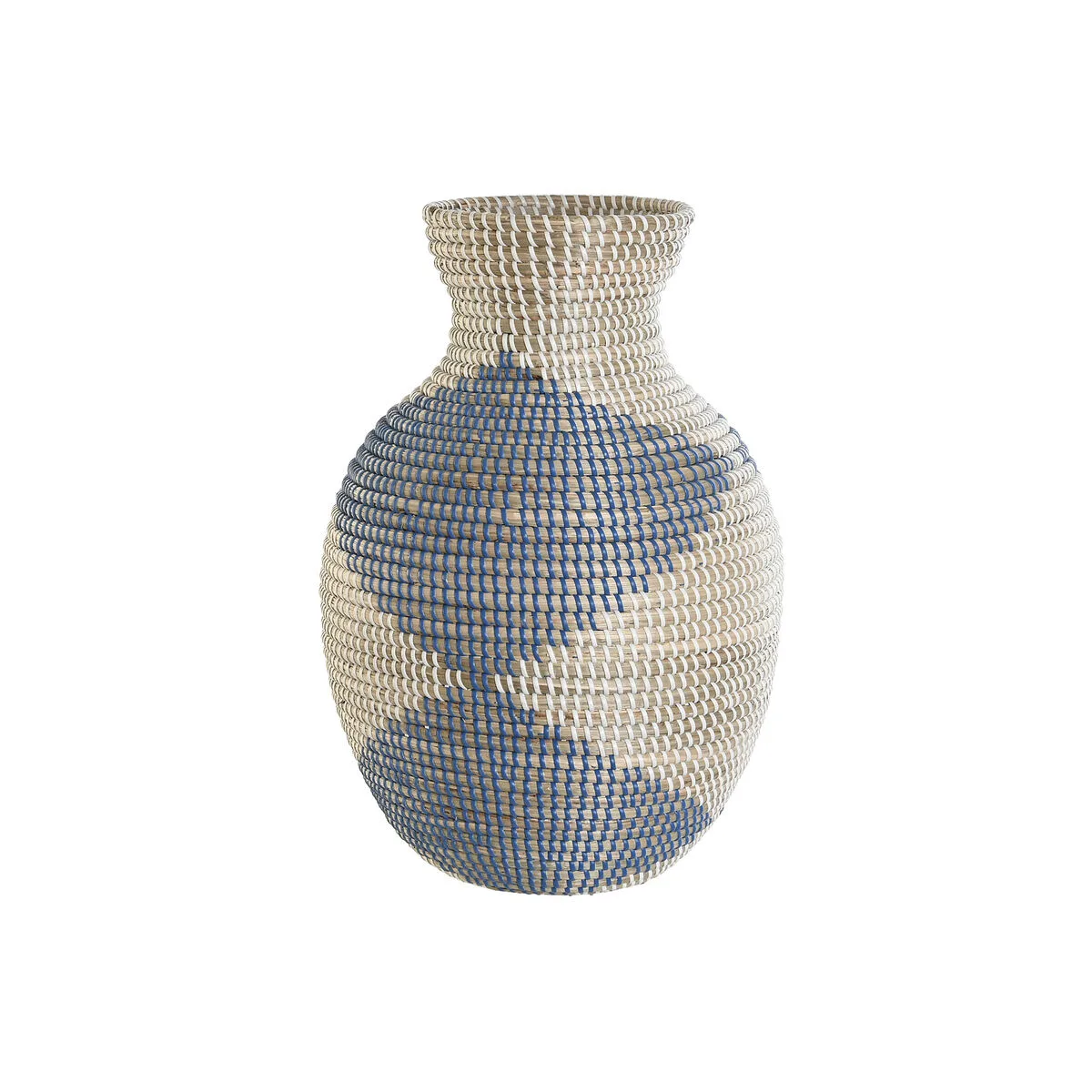 Vase dkd home decor bleu naturel mediterraneen 31 x 31 x 50 cm s304355745. Bienvenue dans l'ère du shopping conscient. Diaytar privilégie des produits avec une éthique et un impact positif.