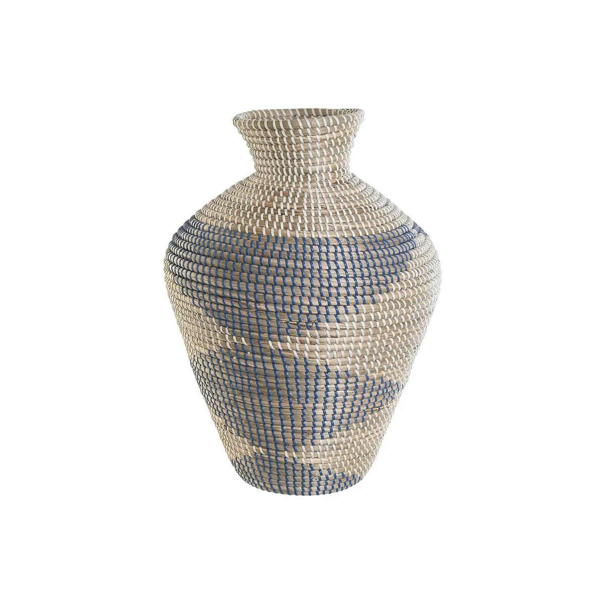 Vase dkd home decor bleu naturel mediterraneen 35 x 35 x 50 cm s304355644. Diaytar a foi en une idée simple : les meilleurs produits, qu'ils soient électroniques ou généraux, embellissent le quotidien