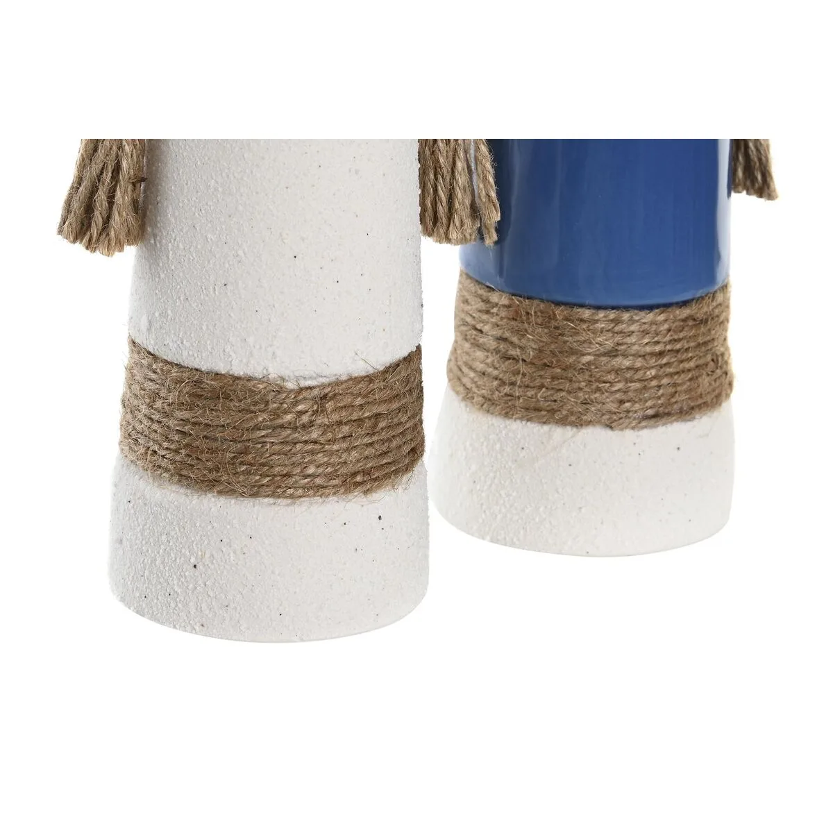 Vase dkd home decor ceramique blanc blue marine 9 5 x 7 x 20 cm 2 unites s304221213. La recette Diaytar : un tiers de design, un tiers d'innovation, un tiers de fonctionnalité. Le tout saupoudré de tendance.