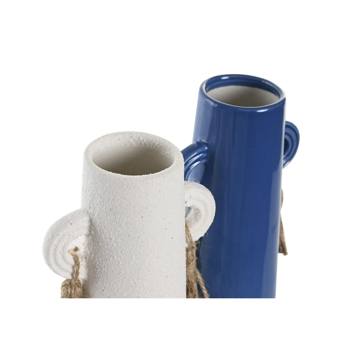 Vase dkd home decor ceramique blanc blue marine 9 5 x 7 x 20 cm 2 unites s304221299. Pour un shopping sans limites : Diaytar déniche pour vous le meilleur des produits généraux, électroniques et de style de vie