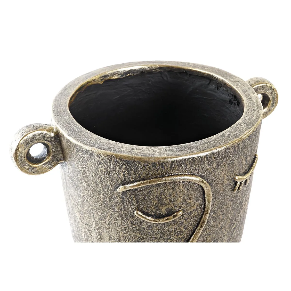 Vase dkd home decor dore magnesium moderne visage 33 x 23 x 25 5 cm s303105115. Chez Diaytar, nous transformons vos envies en réalité avec style.