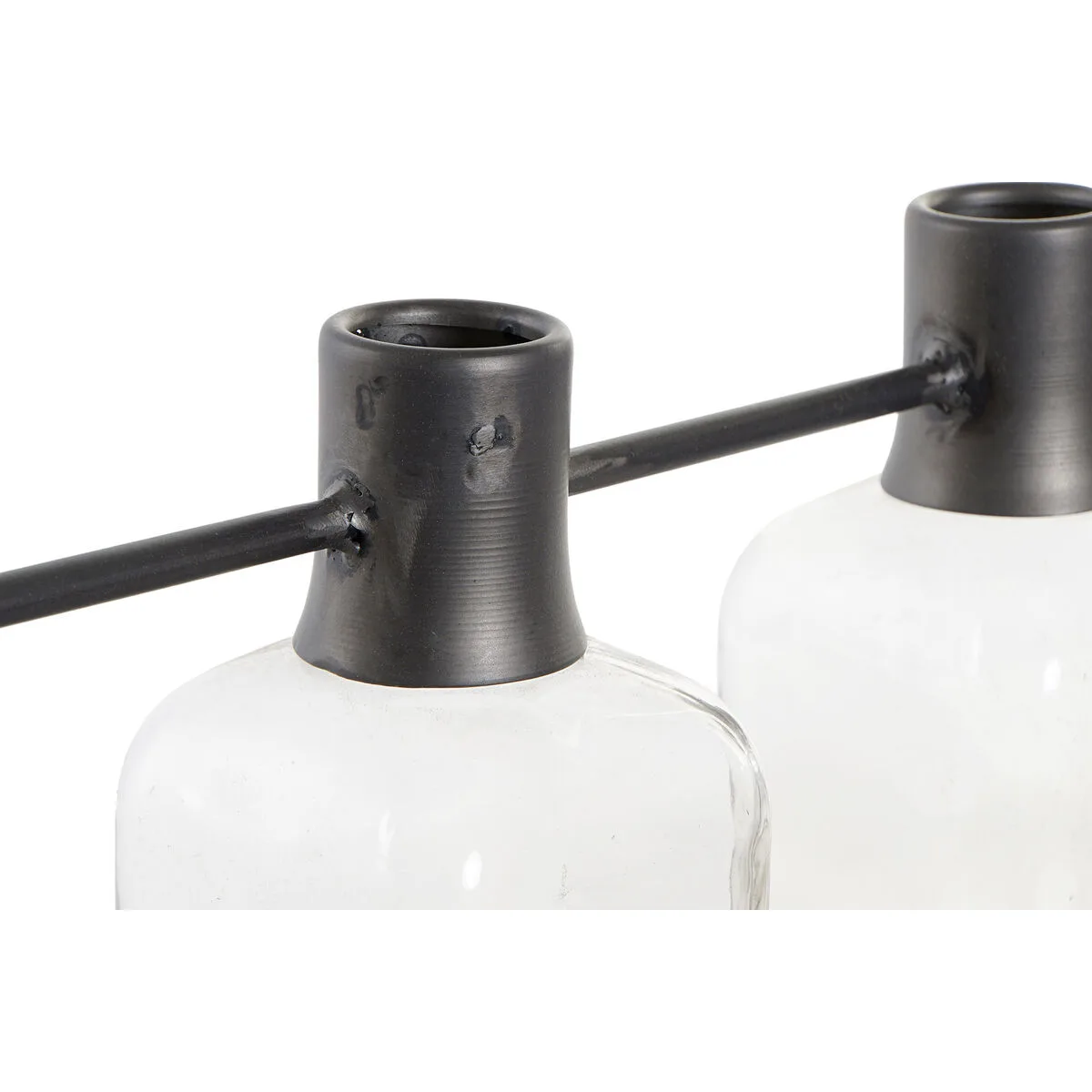 Vase dkd home decor noir naturel metal verre bois de paulownia 49 x 11 x 27 cm 3 pieces s305587827. Diaytar, le garde-meuble moderne de toutes vos envies : des produits pour combler tous vos besoins et toutes vos fantasies.