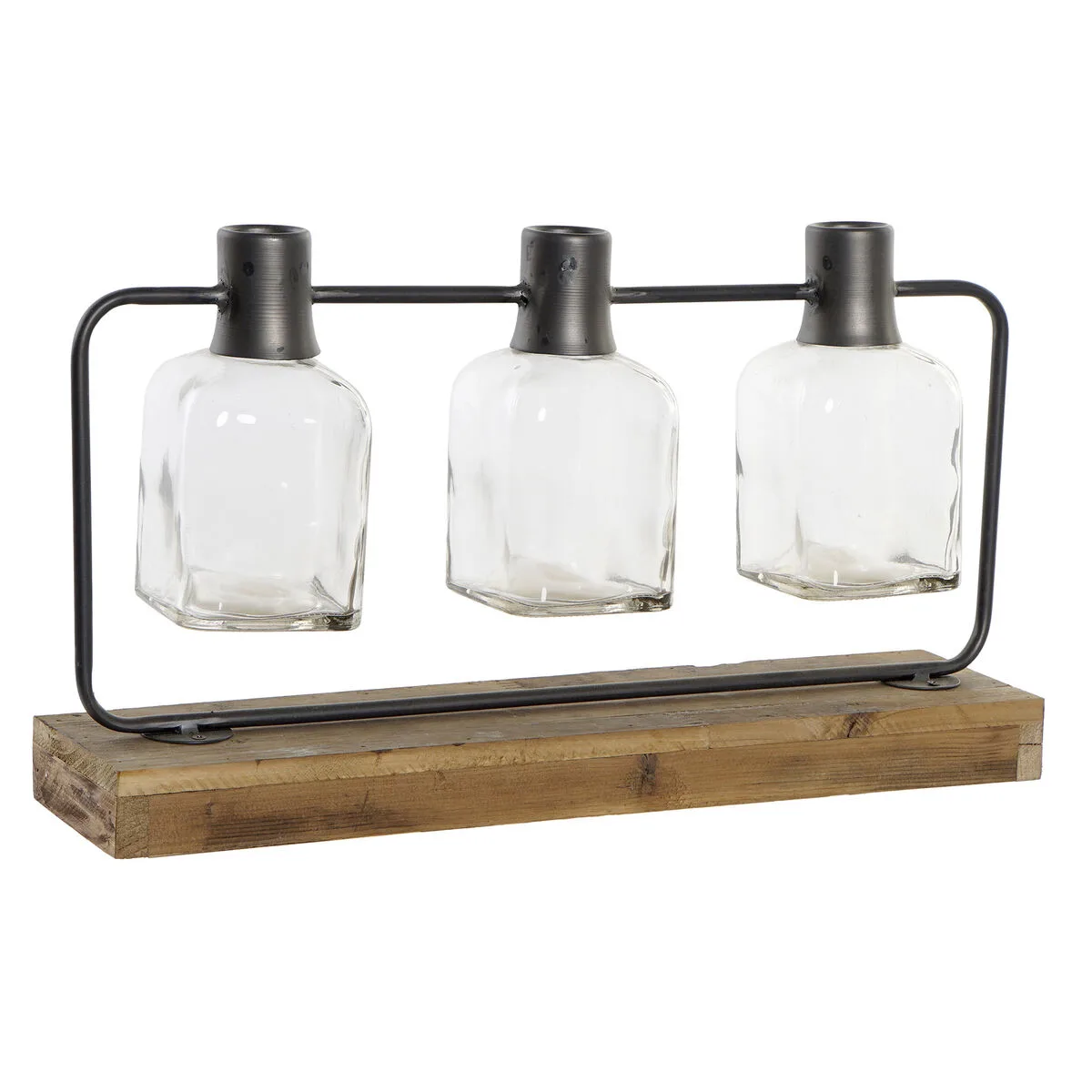 Vase dkd home decor noir naturel metal verre bois de paulownia 49 x 11 x 27 cm 3 pieces s305587893. Bienvenue dans la famille Diaytar. Ici, on ne parle pas de clients, mais de co-créateurs d'un quotidien meilleur.