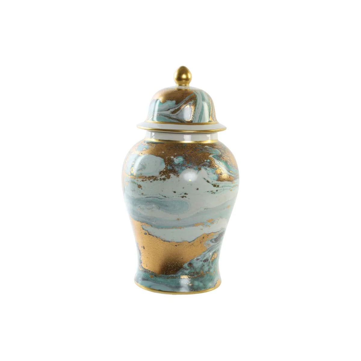 Vase dkd home decor porcelaine bleu moderne 22 x 22 x 41 cm s302046139. Nos stylistes Diaytar dénichent pour vous les pépites de la saison.