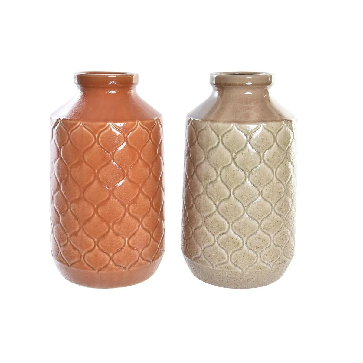 Vase dkd home decor porcelaine orange vert 20 x 20 x 35 cm 2 unites s303210977. Innovation, style et qualité : les trois piliers de l'expérience Diaytar.