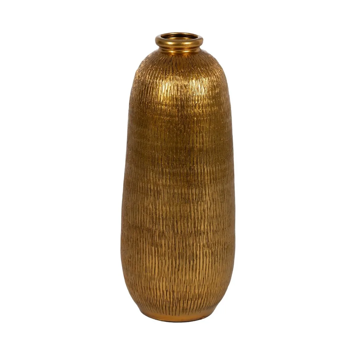 Vase dore ceramique 25 x 25 x 60 cm s880785741. Diaytar réinvente votre quotidien avec des objets déco pleins de charme.