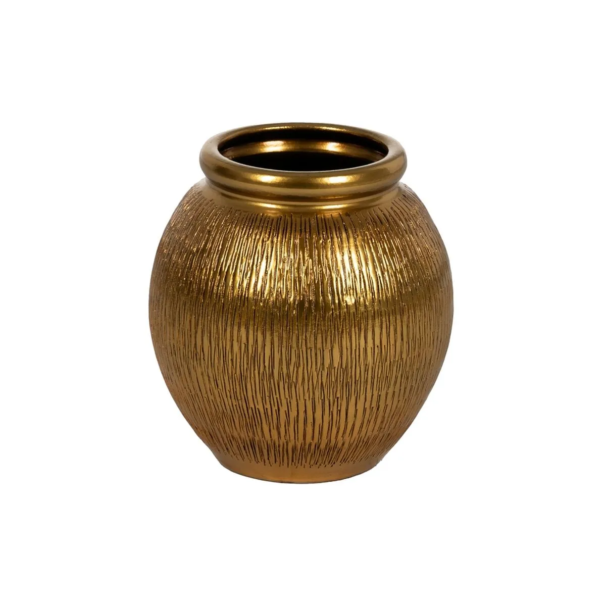 Vase dore ceramique 29 x 29 x 30 cm s880785250. Diaytar : Votre guide shopping pour une sélection exigeante de produits tendance, technologiques et domestiques