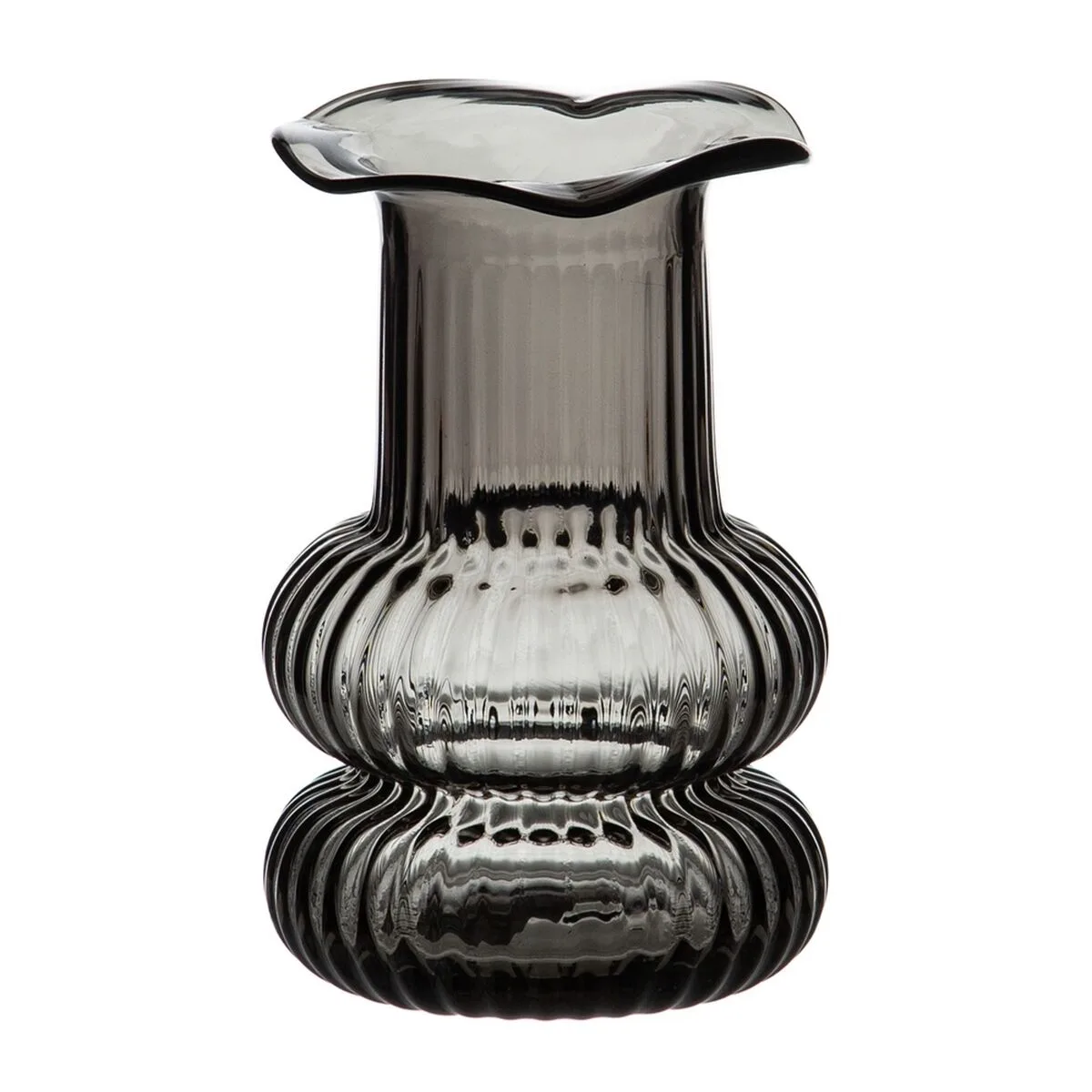 Vase gris verre 11 8 x 11 8 x 19 cm s880424854. Diaytar, l'art de mélanger les genres : trouvez l'équipement électronique parfait et l'objet déco qui lui correspondra