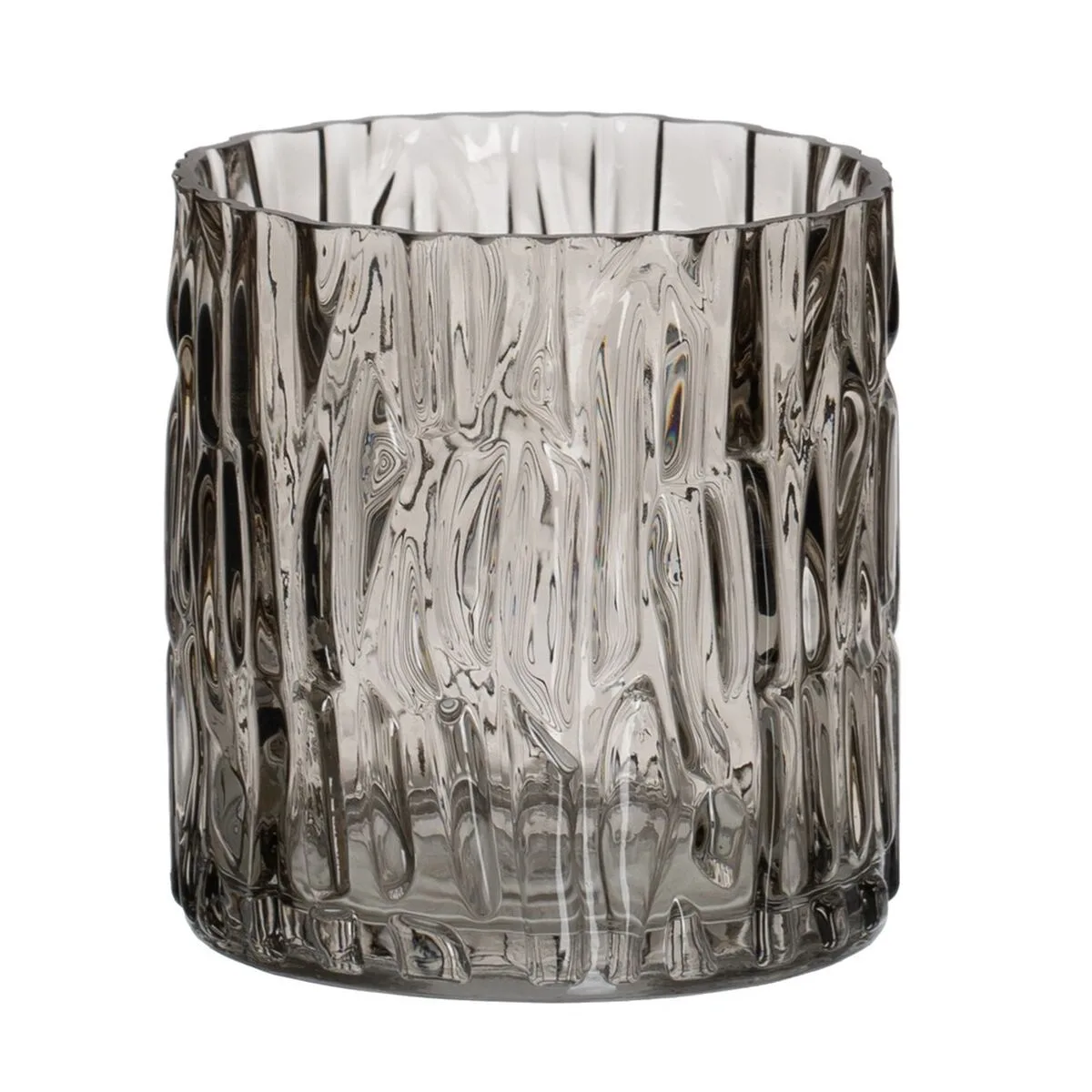 Vase gris verre 12 x 12 x 12 cm s880550680. Diaytar, c'est le sismographe des tendances : nous captons les vibrations du marché pour vous offrir le meilleur.