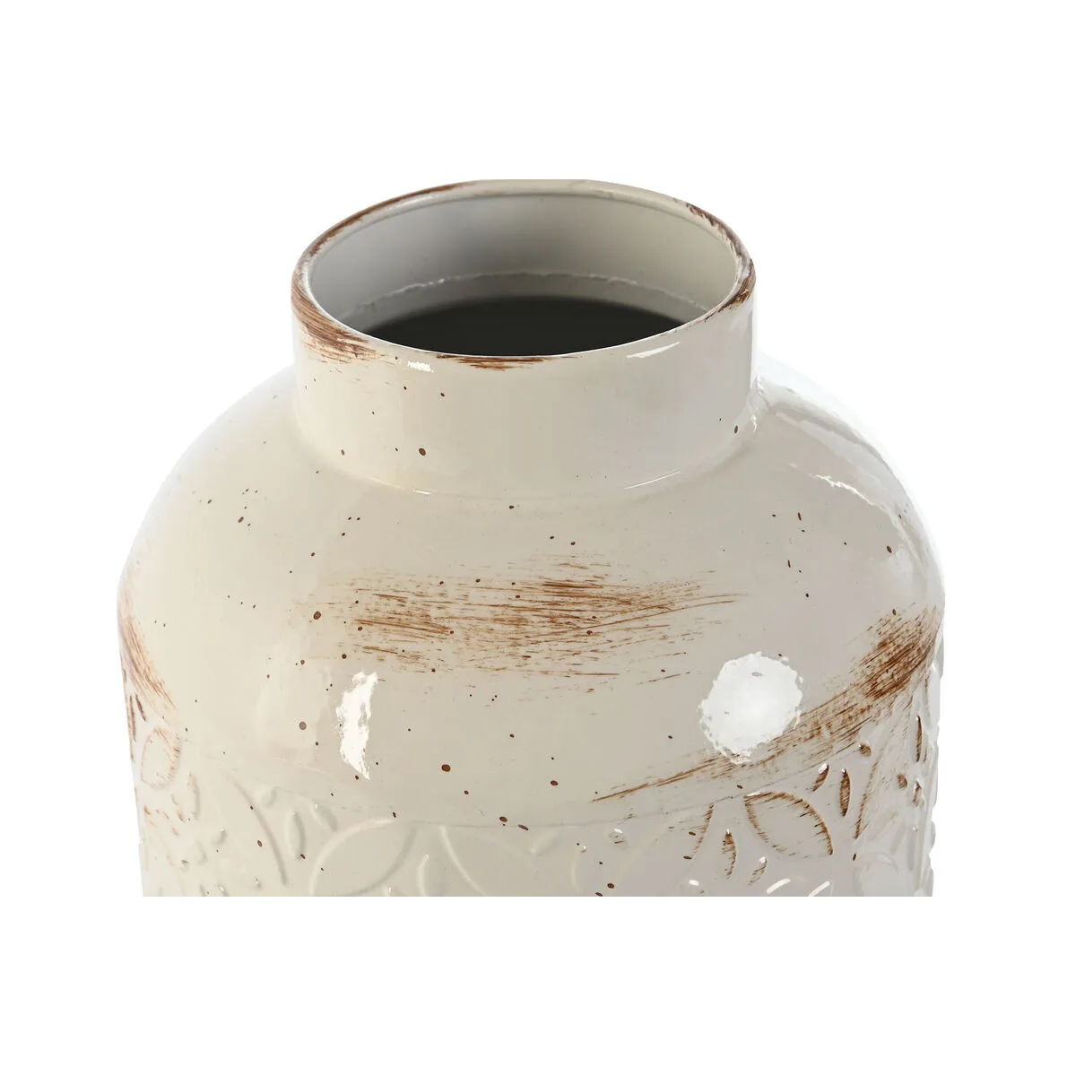 Vase home esprit blanc metal 15 x 15 x 28 cm s305496881. Votre foyer mérite le style et le confort des produits Diaytar Home.
