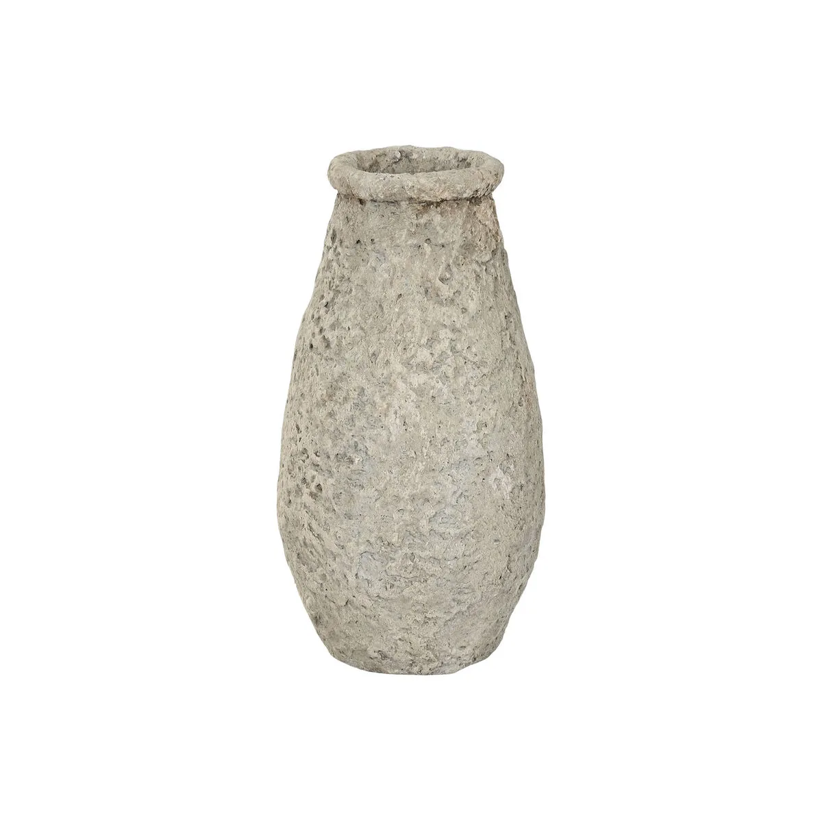 Vase home esprit gris terre cuite 25 x 25 x 51 cm s306121452. Diaytar : La boutique qui réunit qualité, tendance et prix accessibles sous un même toit.