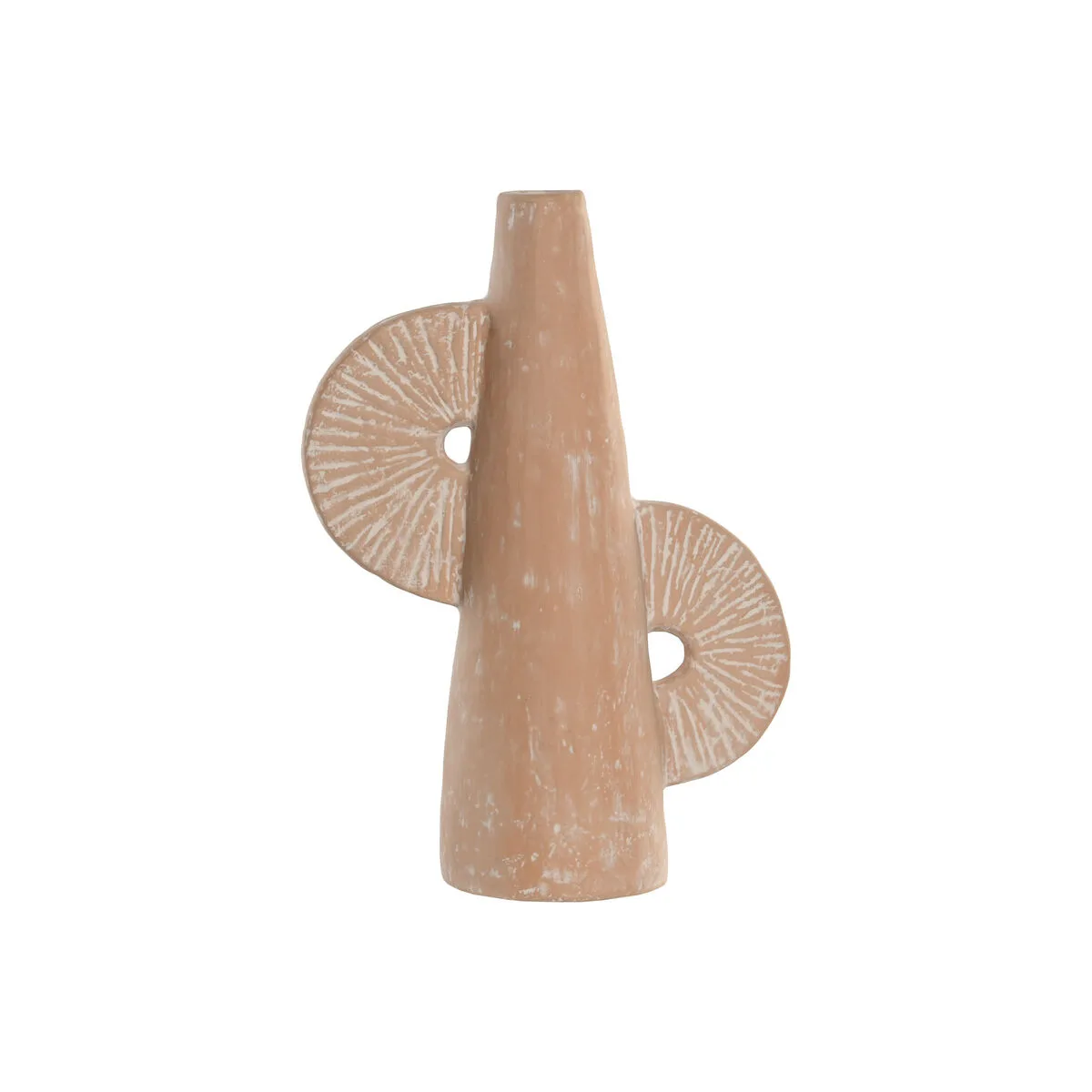Vase home esprit marron clair terre cuite naturel 24 x 12 x 36 cm s306143972. Tendance, confort et qualité : la trilogie gagnante de Diaytar Mode.