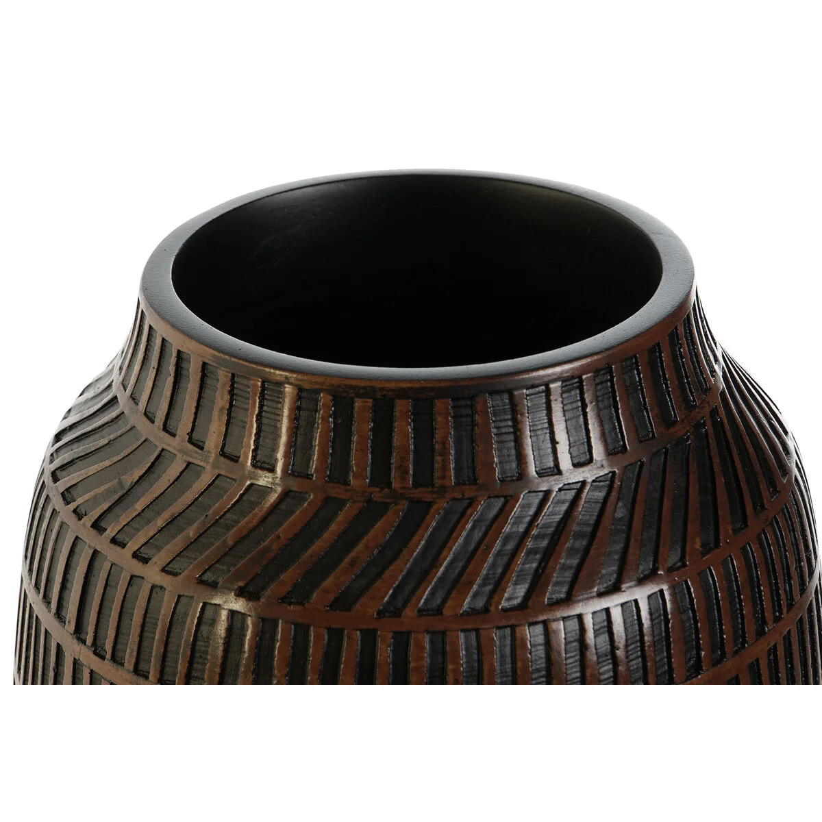 Vase home esprit marron noir resine colonial 19 x 19 x 21 cm s305501226. Diaytar : Parce que vous méritez le meilleur, nous sélectionnons l'excellence.